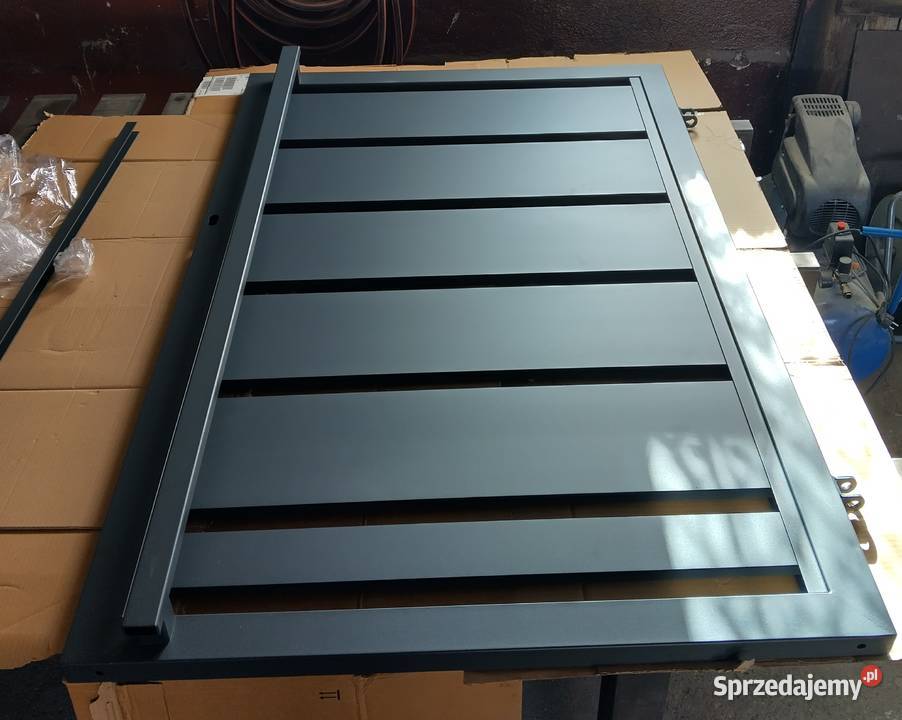 Brama przesuwna wypełnienie Aluminium bramy przesuwna Pszczyna