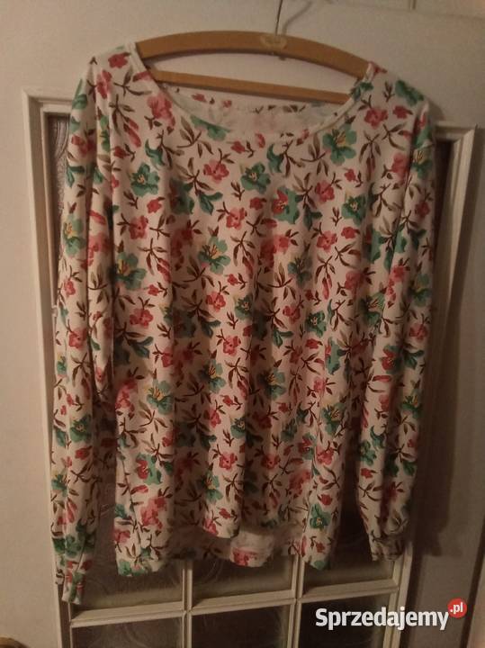 Bluzka damska w kwiaty kolorowy mazowieckie