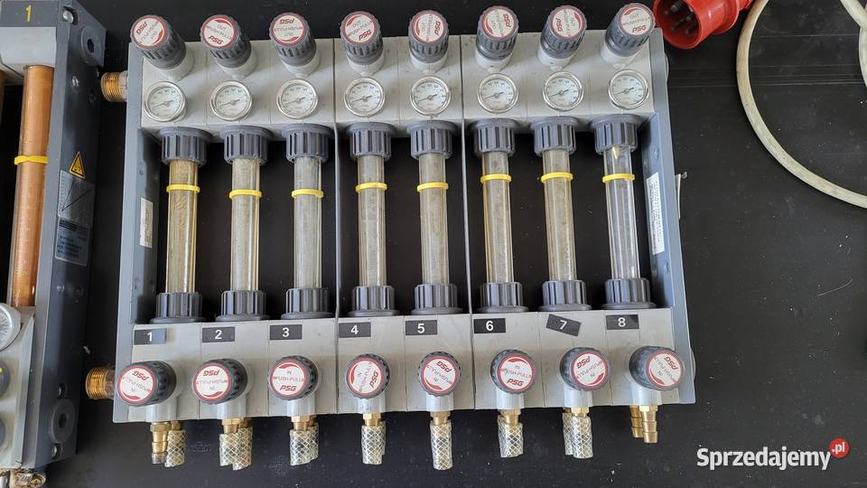 Rotametr 8 sekcji przepływomierz regulator Białogard