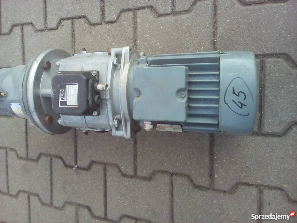 Motoreduktor 11 kW 105 obr 3faz wielkopolskie Leszno sprzedam