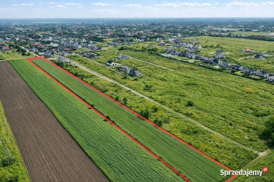 Teren inwestycyjny pod 16 bliźniaków Wołczkowo