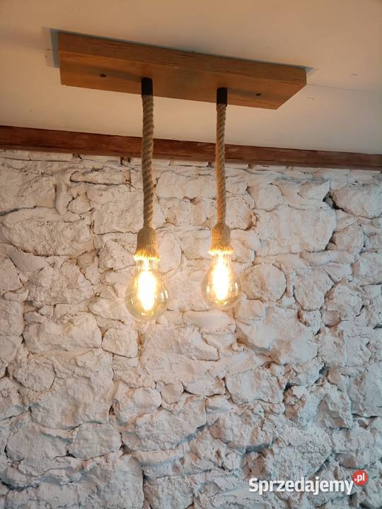 Lampa sufitowa drewniana RETRO LSMDF2