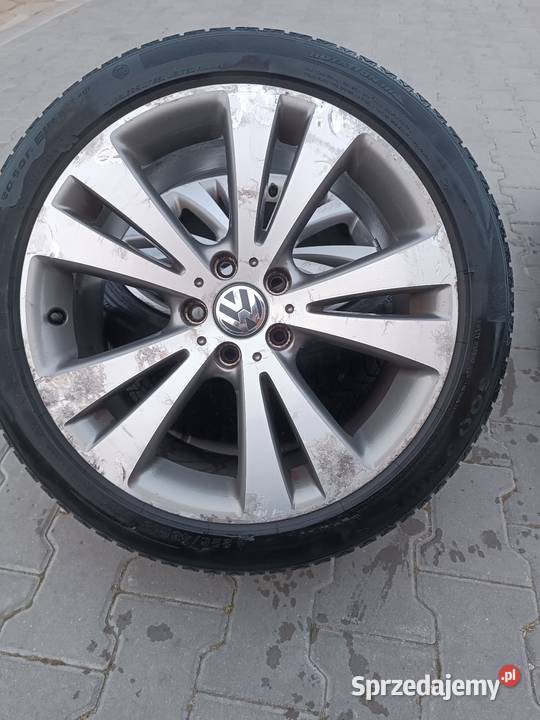 Sprzedam felgi aluminiowe 18 Volkswagen OE łódzkie Proszenie