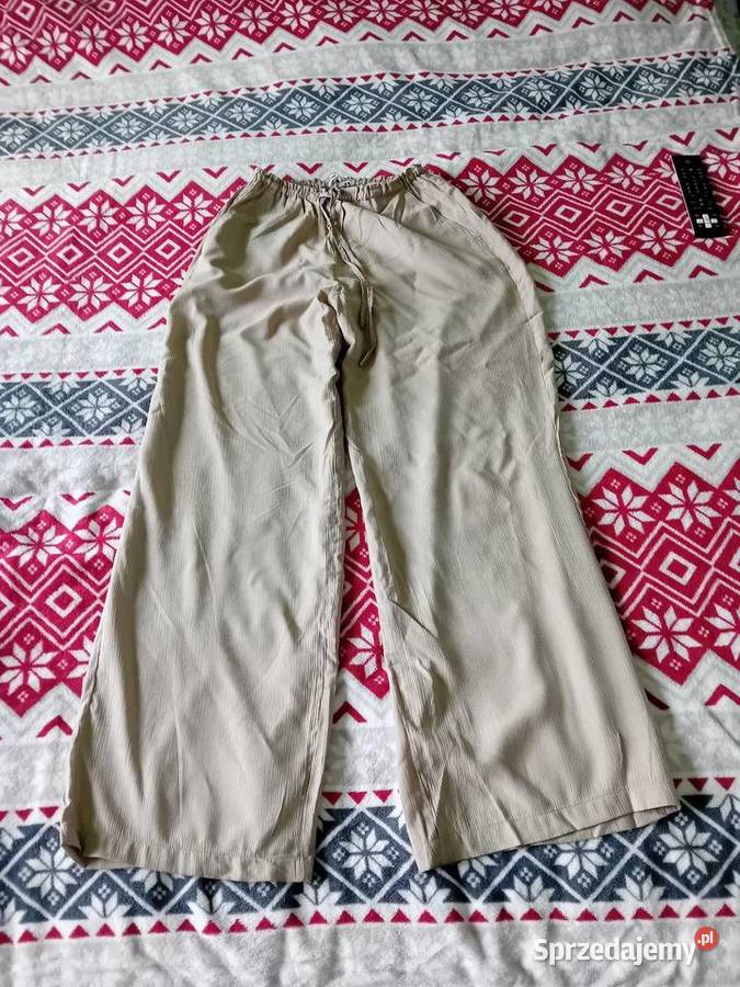 Eleganckie spodnie szerokie