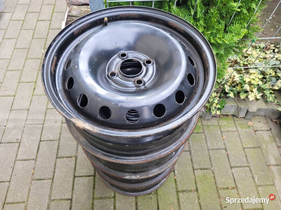 Felgi Stalowe Fiat Punto 4x100 6Jx15H2et43 Warszawa