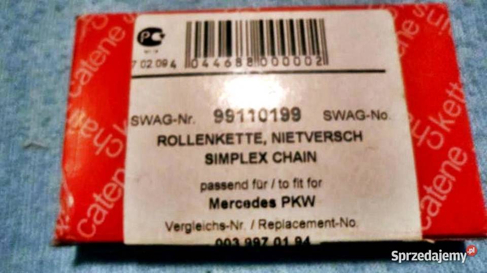 ŁAŃCUCH SWAG 99110199 0039970194 Merc W124 W126 Koszalin