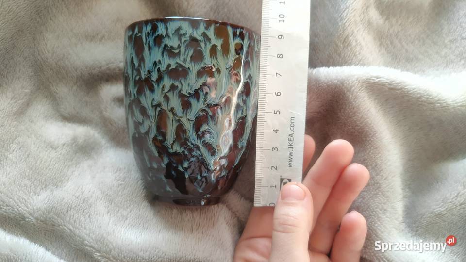 Kubek ceramiczny kubeczek czarka ceramiczna Akcesoria do herbaty śląskie Tarnowskie Góry