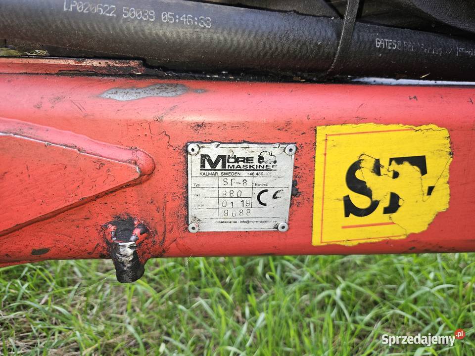Sprzedam przczepę leśną More Maskiner sf8 2