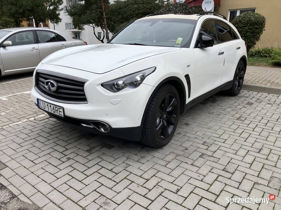 Infinity QX70 zamienie skórzana tapicerka Lublin