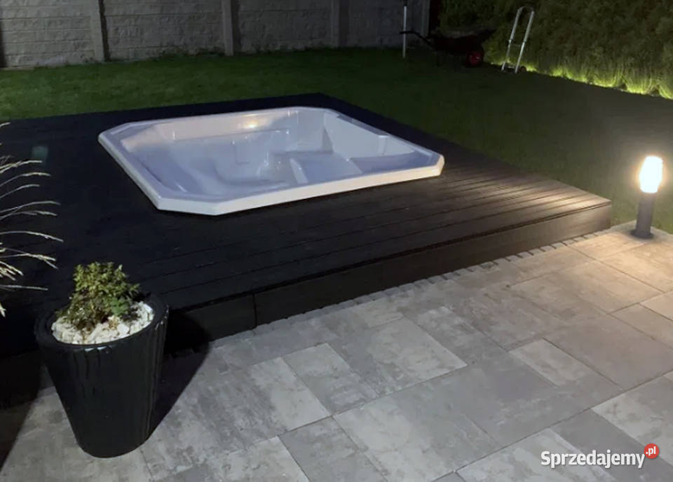 BALIA OGRODOWA 6 Osobowa jakuzzi wanna spa