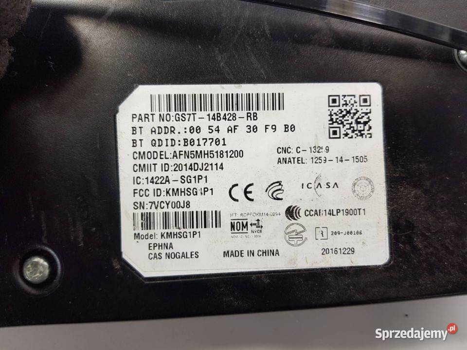 MODUŁ GS7T14B428RB FORD MONDEO MK5 TITANIUM kujawsko-pomorskie Lipno
