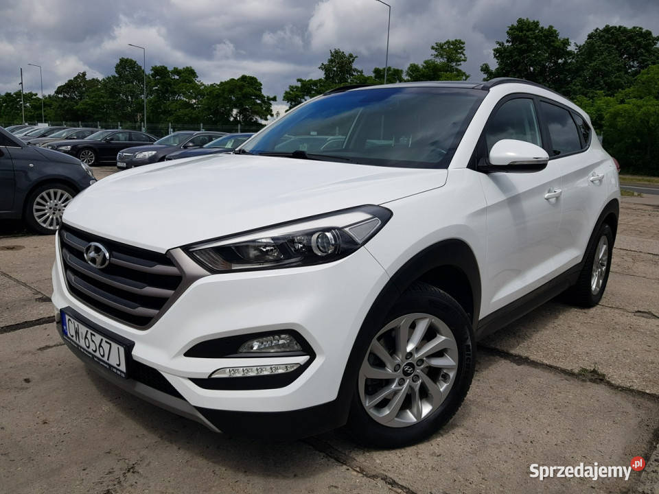 Hyundai Tucson 20CRDi Klimatronik Kamera przyciemniane szyby Włocławek sprzedam