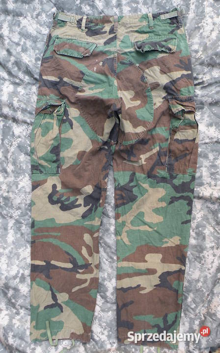 Spodnie BDU woodland medium long cotton Wrocław