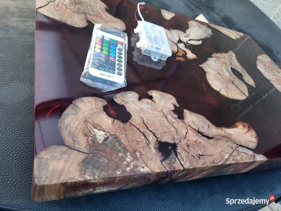 Blat stol zywica swiecacy 43.5cm Tarnów Opolski sprzedam