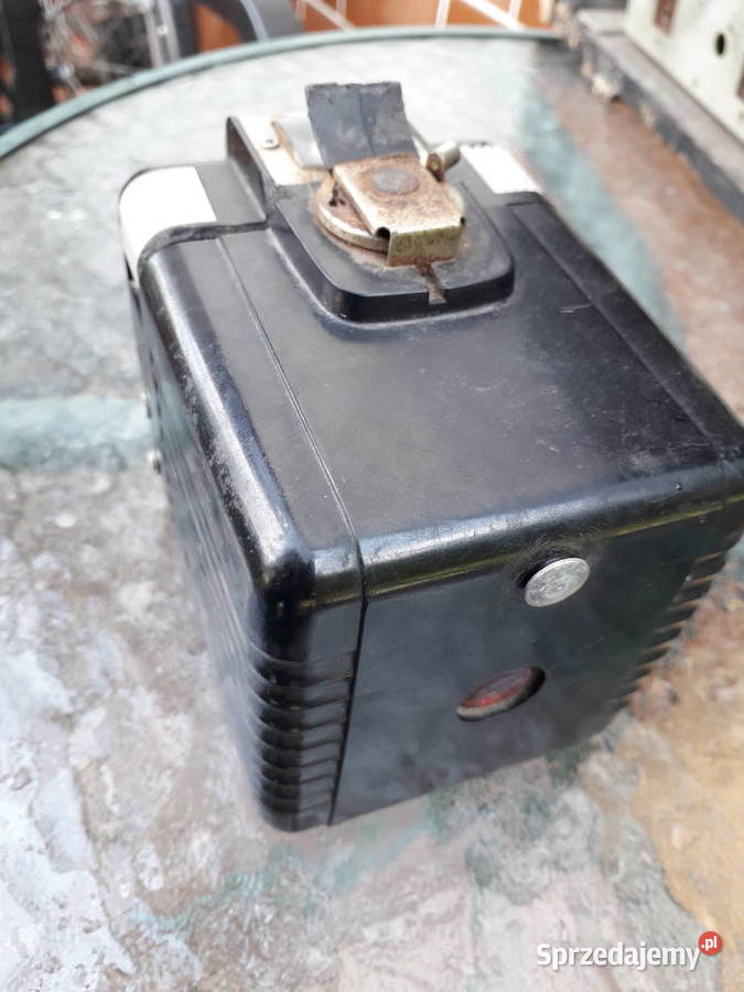 Bakielitowy retro aparat fotograficzny Kodak Warszawa