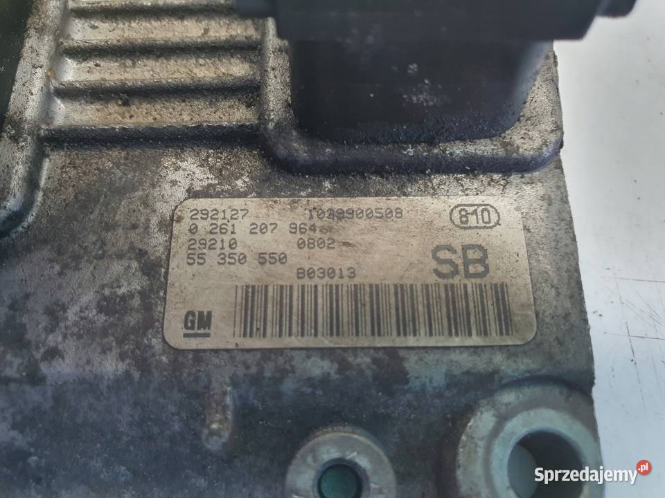Opel Corsa C 12 16V STEROWNIK SILNIKA komputer Chełm