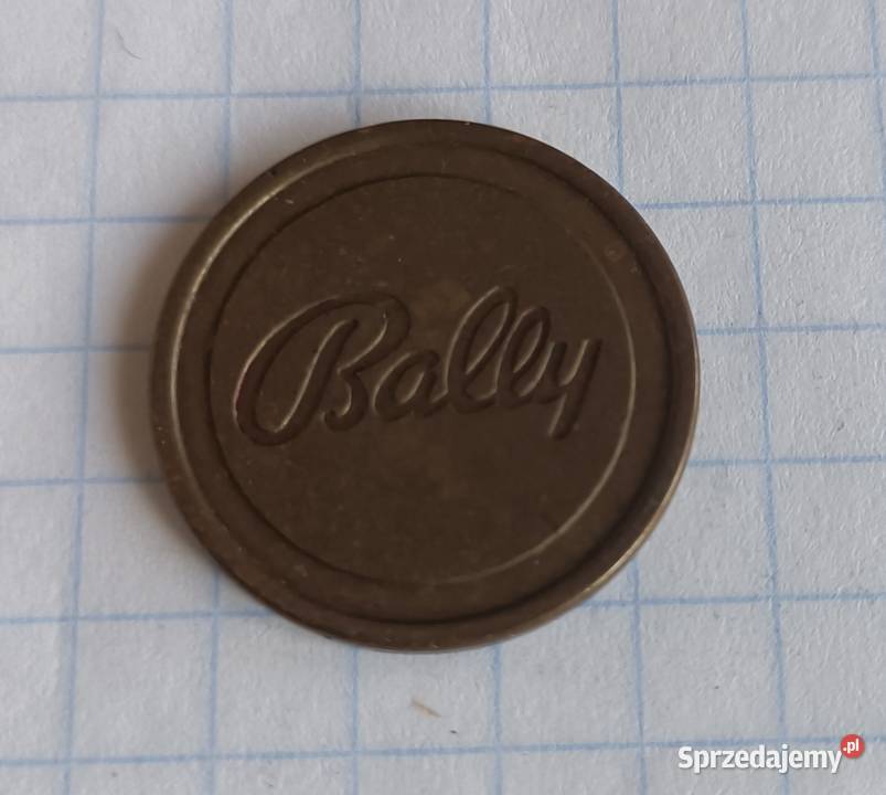 ŻETON BALLY WIELKA BRYTANIA Piszczac