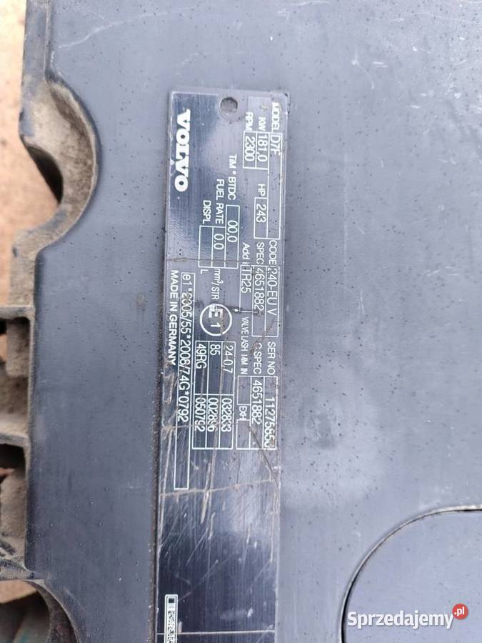 Alternator Volvo FL 240 euro5 Ełk