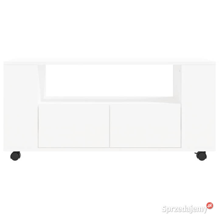 Szafka pod TV biała 102x345x43 materiał mazowieckie Warszawa