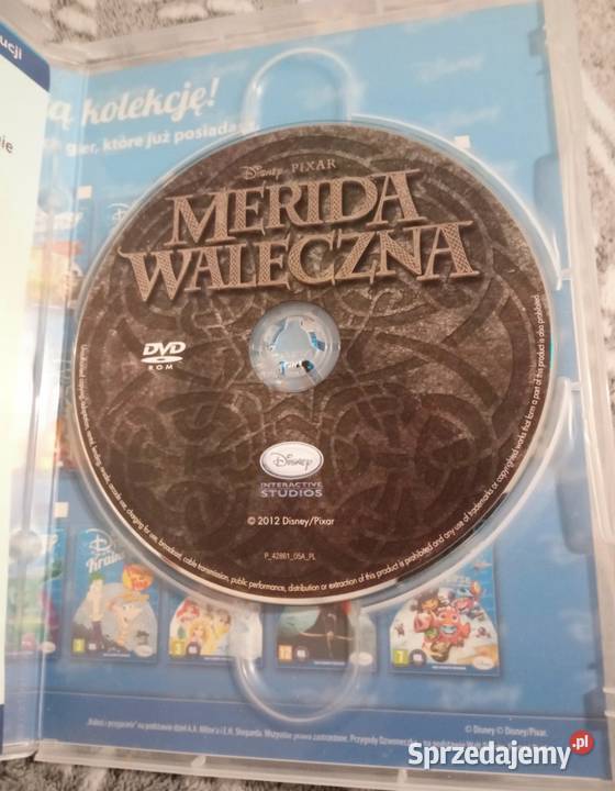 Gra komputerowa Merida Waleczna Disney na PC MAC Olsztyn