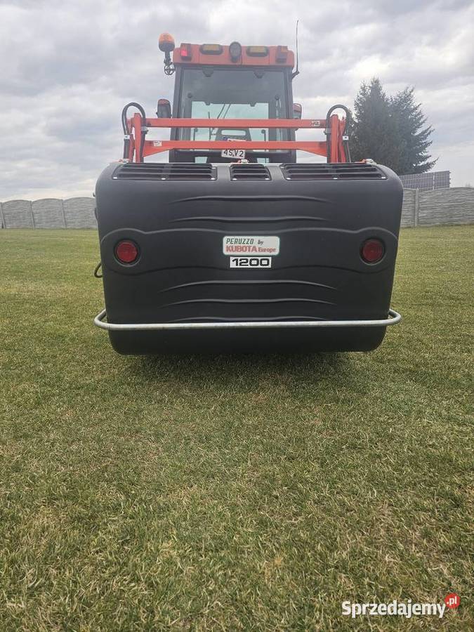 Wertykulator kosiarka zbieracz peruzzo 1200 Wertykulatory i areatory Sosnowa