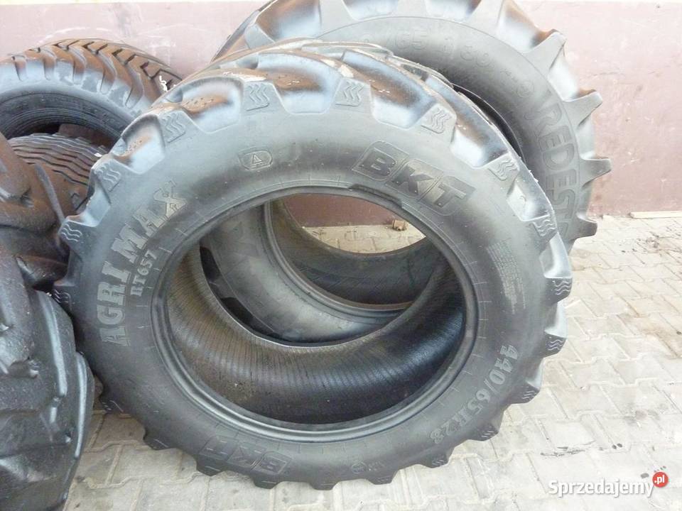 Opona używana rolnicza 44065R28 BKT AGRIMAX Zaścianki