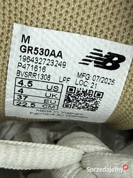 ButySneakersy Balance GR530AA Warszawa sprzedam