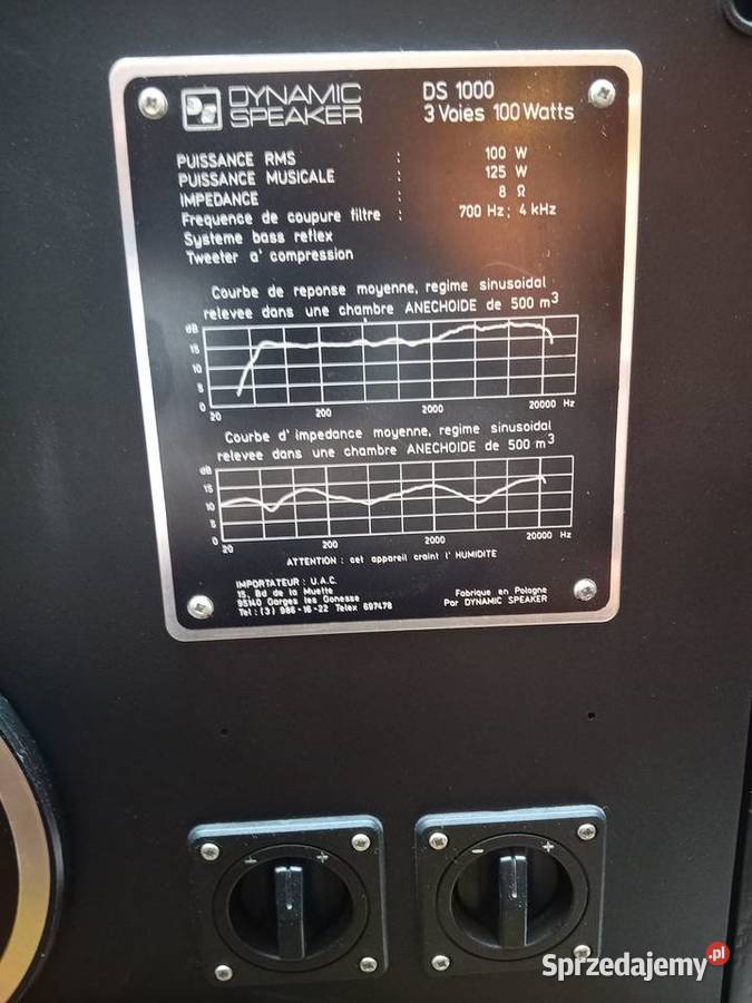 Kolumny Tonsil Altus 120 ZG60 Kobalt Leszno