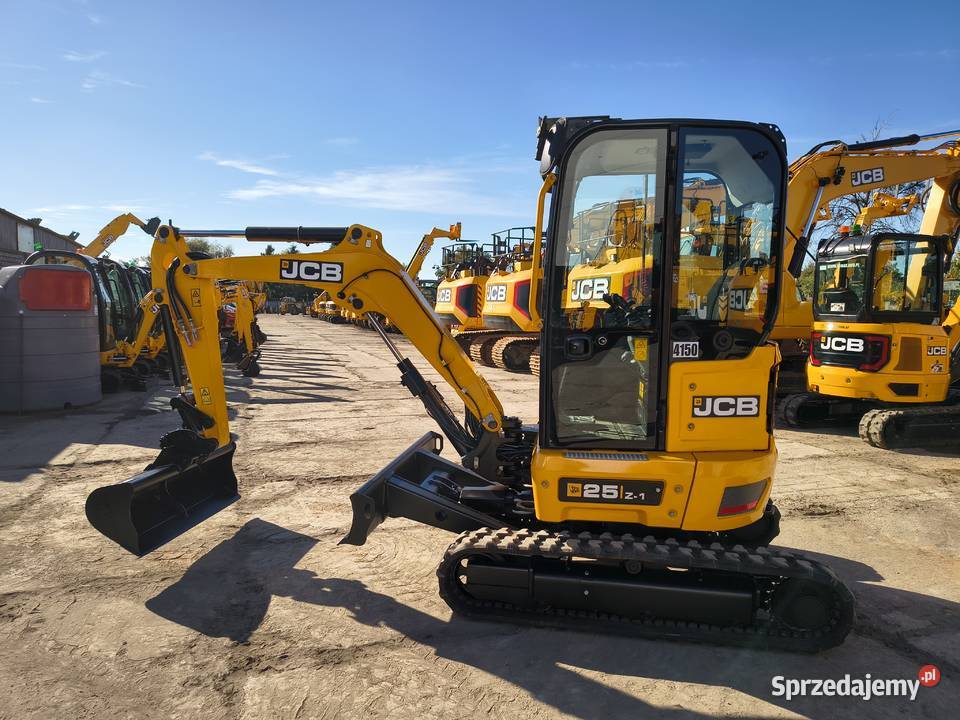 KOPARKA GASIENICOWA 25 TONY JCB CAT VOLVO KUBOTA Dodatkowy osprzęt wielkopolskie