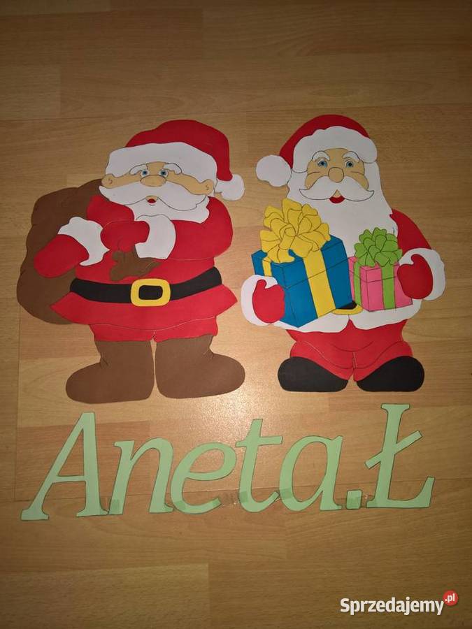 Dekoracje na Mikołajki z brystolu 504 102 444 mazowieckie Garwolin sprzedam