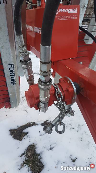 Zgrabiarka grzebieniowa REPOSSI FP 6000 BIG podlaskie Rajgród sprzedam