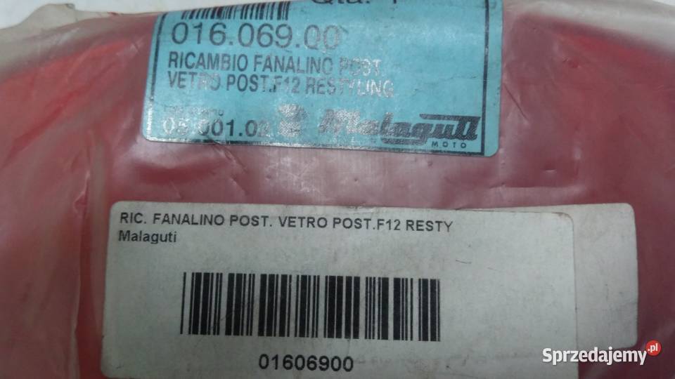 Klosz lampy tylnej tył ORGINAŁ Malaguti F12 Bielsk Podlaski