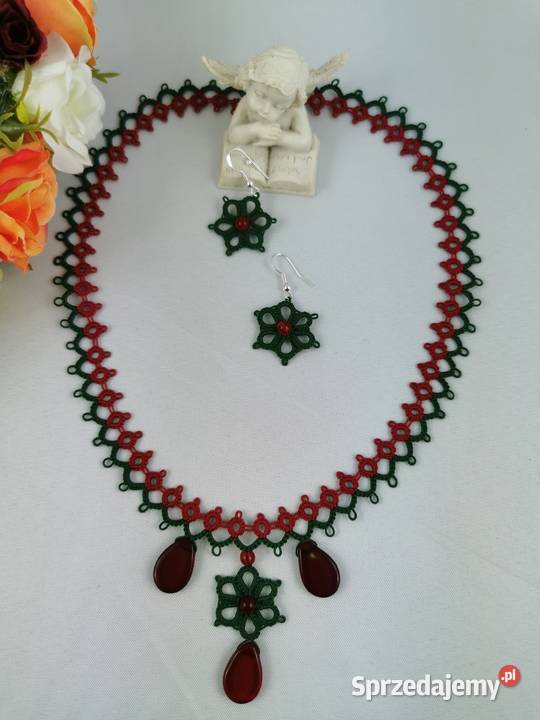 Biżuteria frywolitkowa