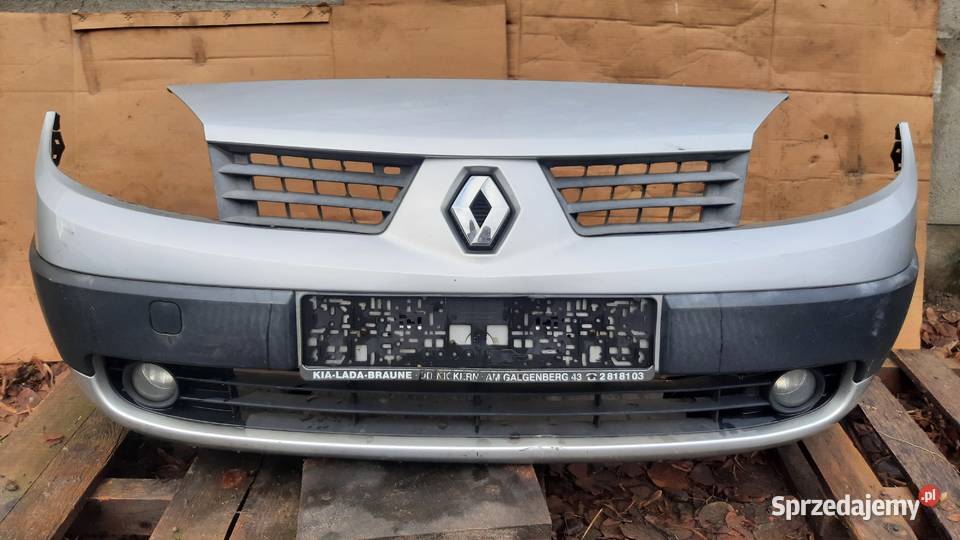 zderzak przedni przód Renault Scenic II 2 lak