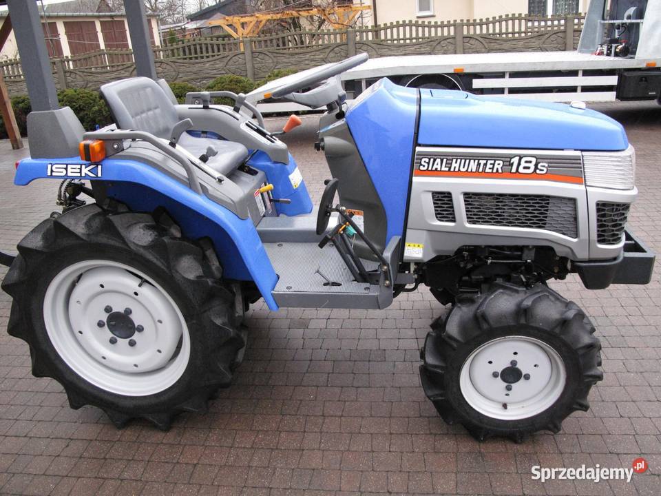 Mini Traktorek Iseki 18 4X4 Wspomaganie Mała Międzyrzec Podlaski sprzedam