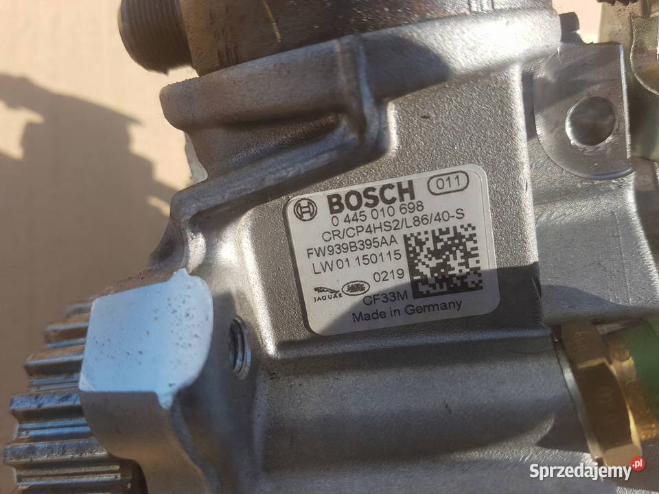 POMPA WTRYSKOWA LAND ROVER L405 30D 0445010698 osobowe Międzychód