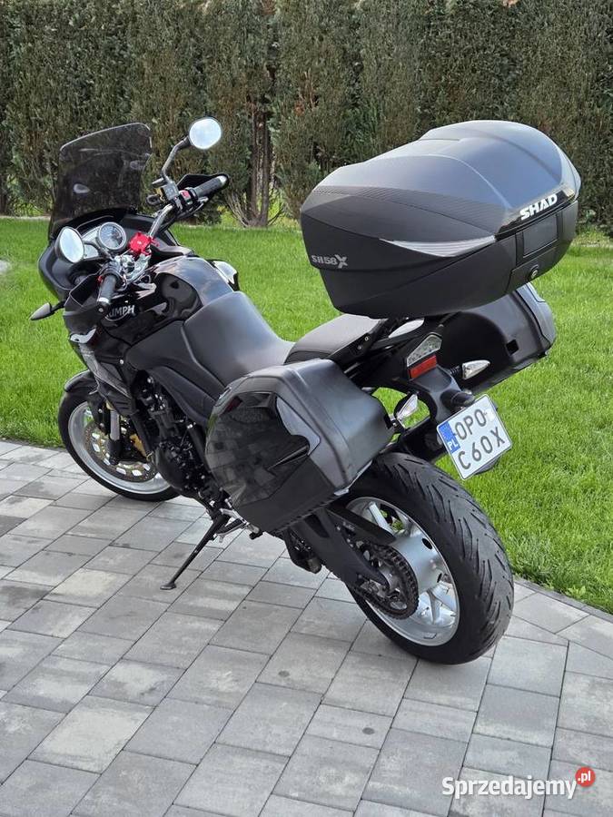 Triumph Tiger 1050 2009 3 oryginalne kufry bagażnik Turawa