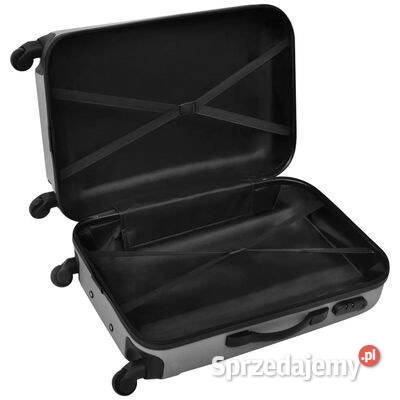 Zestaw 3 walizek podróżnych srebrny 4555566 Nowy Sącz