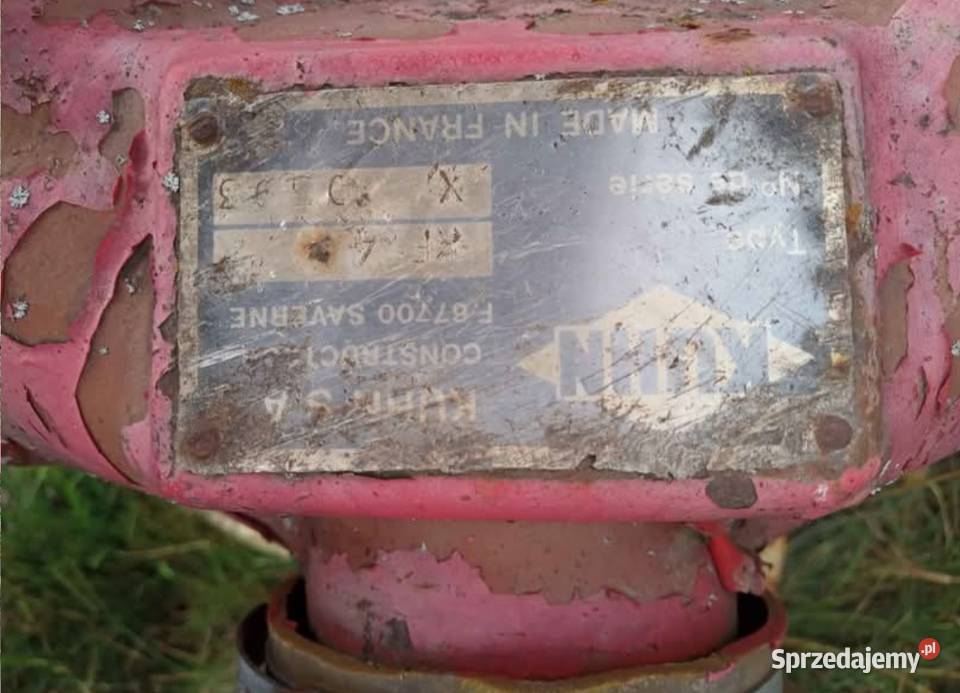 Zgrabiarka do trawy Kuhn KF4 32m przewracają Kuhn Suwałki sprzedam