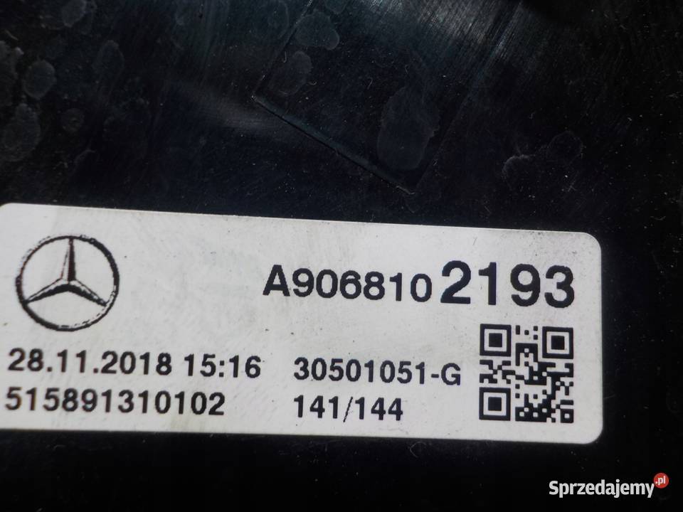 MERCEDES SPRINTER II W906 LIFT 15r lusterko lewe osobowe Karoseria mazowieckie