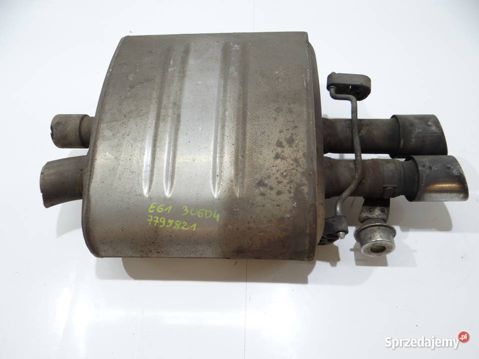 WYDECH TŁUMIK KOŃCOWY BMW E60 E61 306D4 7795821 lubelskie Strzyżewice