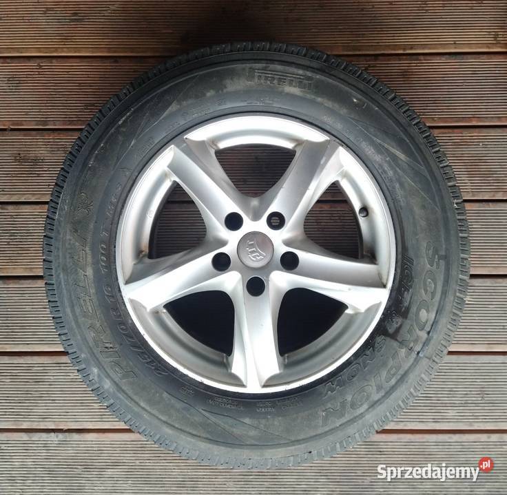 Felgi aluminiowe R 16 plus opony zimowe Pirelli Kalisz