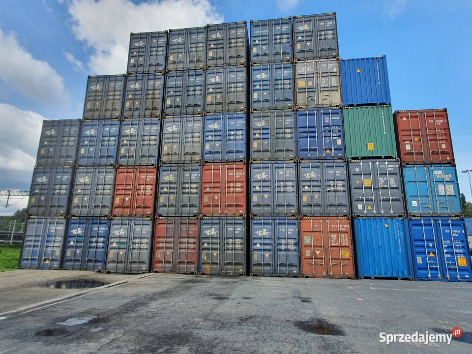 Kontener morski 40 DVHC 12 metrowy transport Sędziszów Małopolski