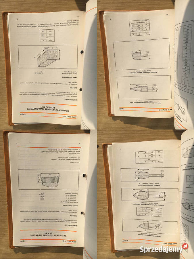 Katalog Materiały i narzędzia ścierne narzędzia Antykwariat Łęczyca