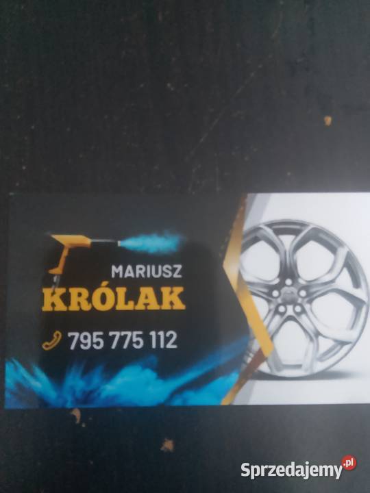 Piaskowanie malowanie proszkowe mazowieckie Mińsk Mazowiecki