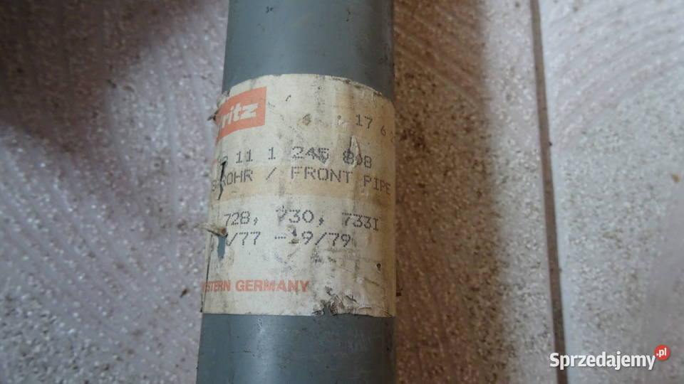 BMW E23 RURY WYDECHOWE KOLEKTORA Kielce