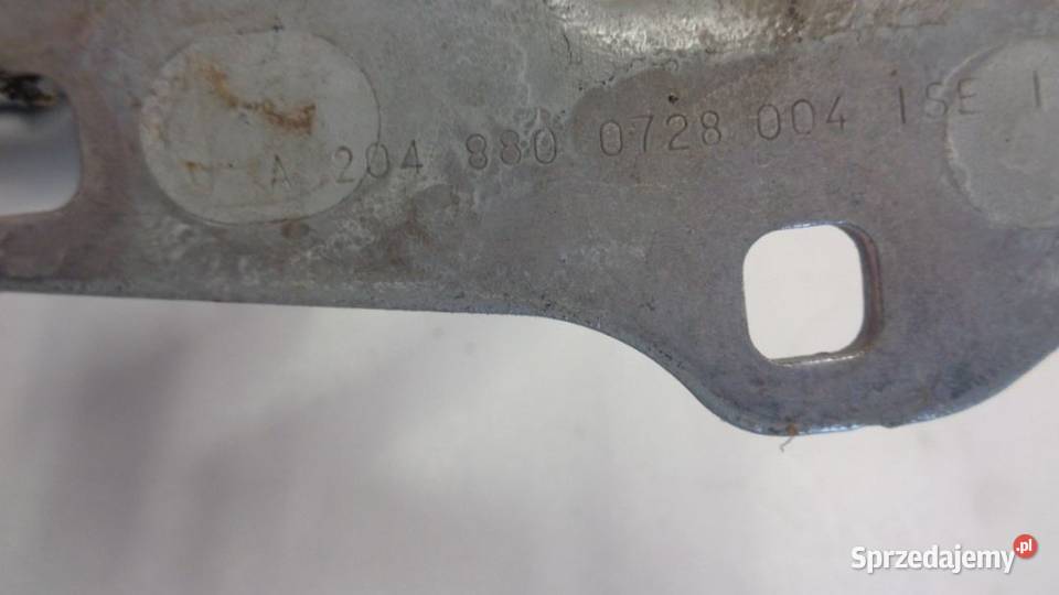 ZAWIAS MASKI LEWY PRZÓD MERCEDES CKLASA W204 Rakoniewice