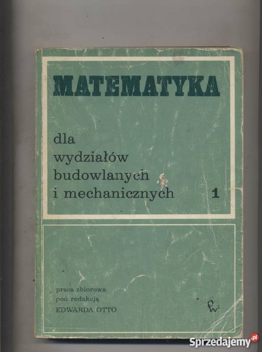 Matematyka wydziałów budowlanych i mechanicznych zachodniopomorskie Szczecin