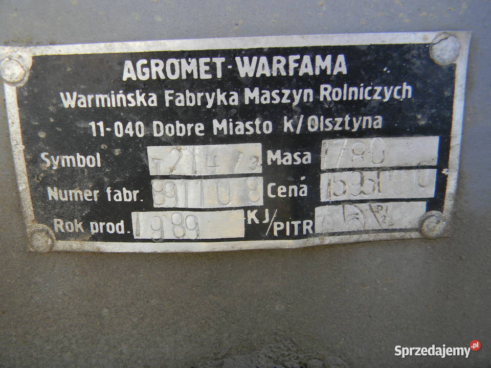 ładowacz cyklop nowy typ 1 właściciel nowości Proszowice