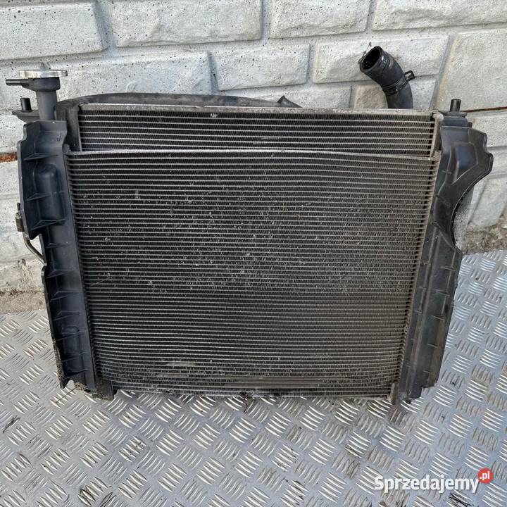 Chłodnica Wentylator Komplet Klima Hyundai ix35 Wentylatory chłodnic klimatyzacji wielkopolskie Barłogi
